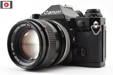  Near MINT  Canon AE-1 Program Black Film Camera FD 50mm f1.4 ssc s.s.c. JAPAN
