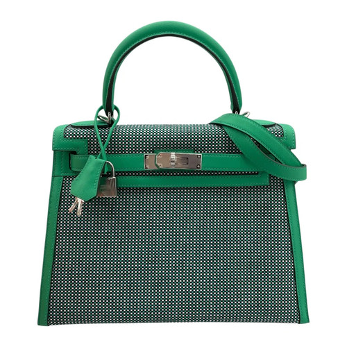 HERMES Kelly 28 Shoulder Bag U Stamp #OKB346