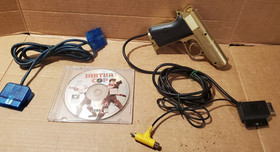 Sega Saturn PlayStation 1 PS1 Light Gun Guncon Controller  Scorpion