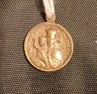 Saint Anne de Beaupre Brass Pendant — photo 2