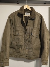 Levi's Blue Tab M  C Oversized Green Denim Type II Sherpa Jacket size M LNWOT