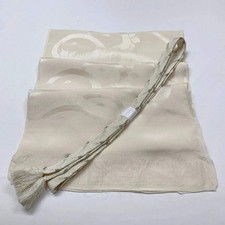 7755 Japanese Kimono Accessory Vintage Obiage and Obijime 2-piece Set Silk