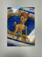 2025 Topps Chrome Disney Bambi Blue Refractor 087/150