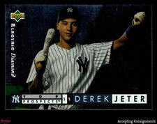 1994 Upper Deck Electric Diamond #550 Derek Jeter NY YANKEES