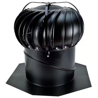 #ad 14 In. Black Aluminum Externally Braced Whirlybird Wind Turbine $105.71
