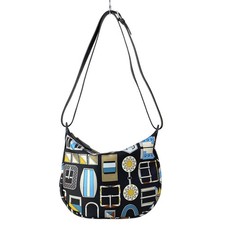 HERMES Sur soie to go Blue Marine Craie Black Silk Veau Swift B Shoulder Bag