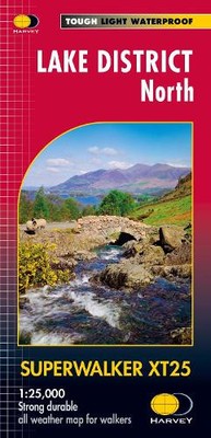 Lake District North (Map) Superwalker XT25
