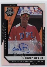 2021 Elite Extra Edition Prime Numbers B Signatures 36/60 Harold Grant Auto 3tb
