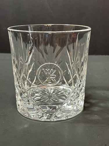 Woodford Reserve Kentucky Bourbon Whiskey Glencairn Crystal WR Lowball Glass