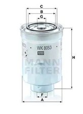 Filtre à carburant Mitsubishi PAJERO