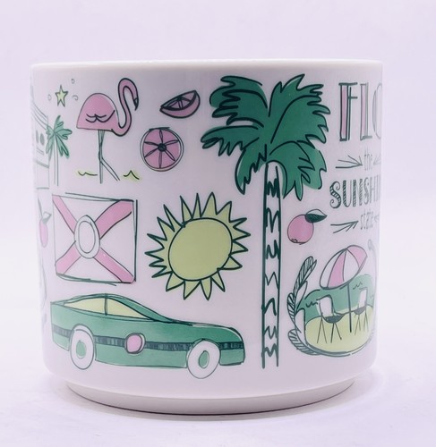 Tazza da caffè Starbucks 2021 Been There Series Across The Globe Florida 14 oz - Foto 5 di 7