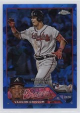 2023 Topps Chrome Update Sapphire Edition Rookie Debut Vaughn Grissom 0c2