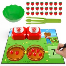 Math Board Games for Kids with Dice Poppers,Math Manipulatives,Dice Games,Add...