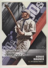 2020 Topps Decade of Dominance Die-Cuts Black /299 Honus Wagner #DOD-17 HOF s3g