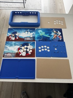 Arcade fightstick enclosure +artwork+acrylic ( 3D printed) phanter V2