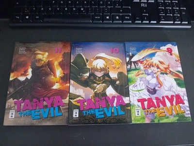 Tanya the Evil Band 9-11 Egmont Manga