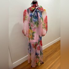 555. L’ATISTE floral maxi dress