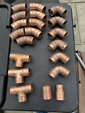 Assorted Copper Plumbing Fittings 
