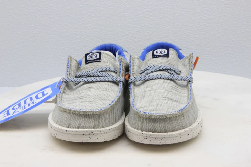 Hey чувак Уолли ребенка ясельного возраста Джерси светло-серый повседневные туфли ребенка ясельного возраста размер 9 - Изображение 2 из 4