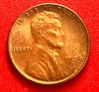 1936-D Lincoln Wheat Cent Penny GEM RED BU From an Original Bank Roll