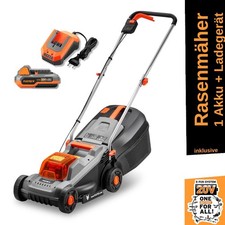 FUXTEC 20V Akku Rasenm&auml;her FX-E1RM20ECO-SET