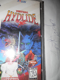 Sega Saturn Virtual Hydlide (1995) CIB Complete In Box