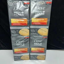 24 BARS DOVE MEN+CARE Skin Defense Hydrating Antibacterial Hand+Body+Shave Soap