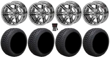 LSI Yukon 12" Golf Wheels Mirror 215x35 Cruze Tires Yamaha
