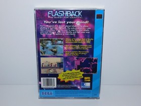 FLASHBACK - 1994 Sega CD - Complete CIB + REG CARD - GREAT CONDITION - MARVEL