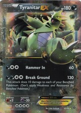 Tyranitar EX Holo Ultra Rare XY - Ancient Origins 42/98 NM on eBay