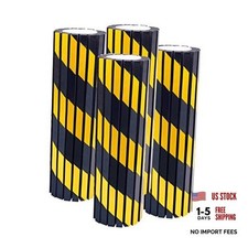 Garage Wall Protector Foam Wall Bumper Column Guard for Parking 4 pack Yellow