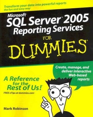 Microsoft SQL Server 2005 Reporting Services For Dummies - Paperback - VERY GOOD
