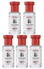 Lot of 5 Thayers Witch Hazel Alcohol-Free Toner with Aloe Vera Rose Petal 3oz