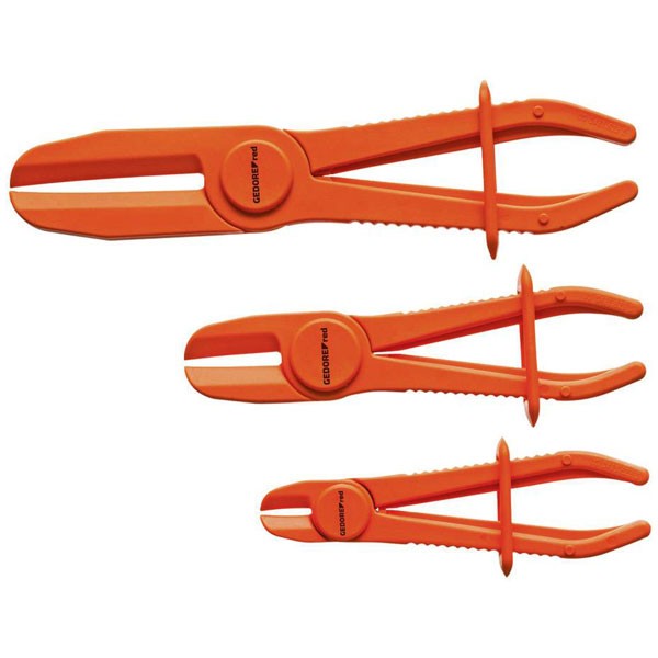 Gedore RED Hose clamping Pliers set, 3 pieces, Ø 0-60 mm