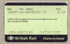 Manchester Oxford Road M02 - APTIS platform ticket - Manchester M1