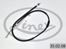 Bremsseil Seilzug Feststellbremse LINEX 35.02.08 für RENAULT CLIO 3 BR0 CR0 16V