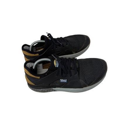 Lems Mesa Carbon Mesh Trail Sneaker Black Gold Minimalist Barefoot Mens 7