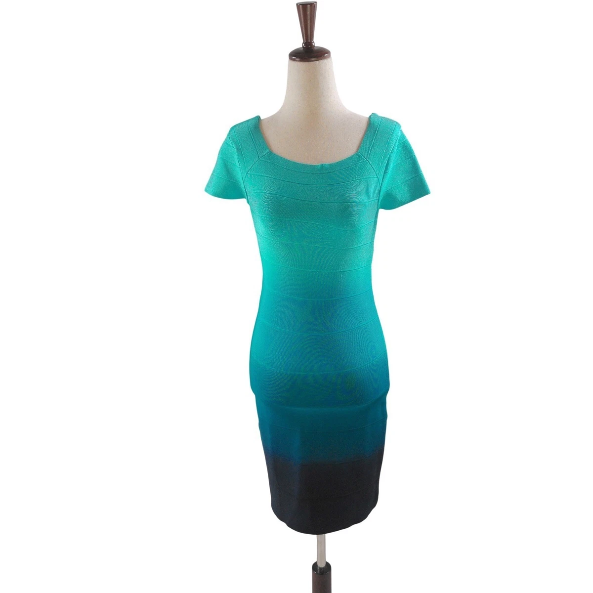 herve leger blue ombre bandage dress Women's for sale 62CM Edrys (Model 1)