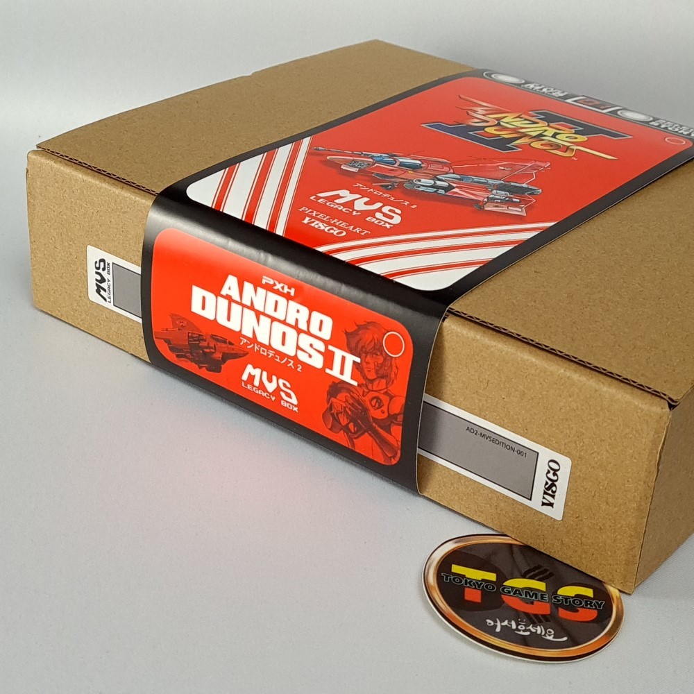 ANDRO DUNOS II MVS Legacy Box Nintendo Switch Game NEW PixelHeart 2 Shmup Shooti