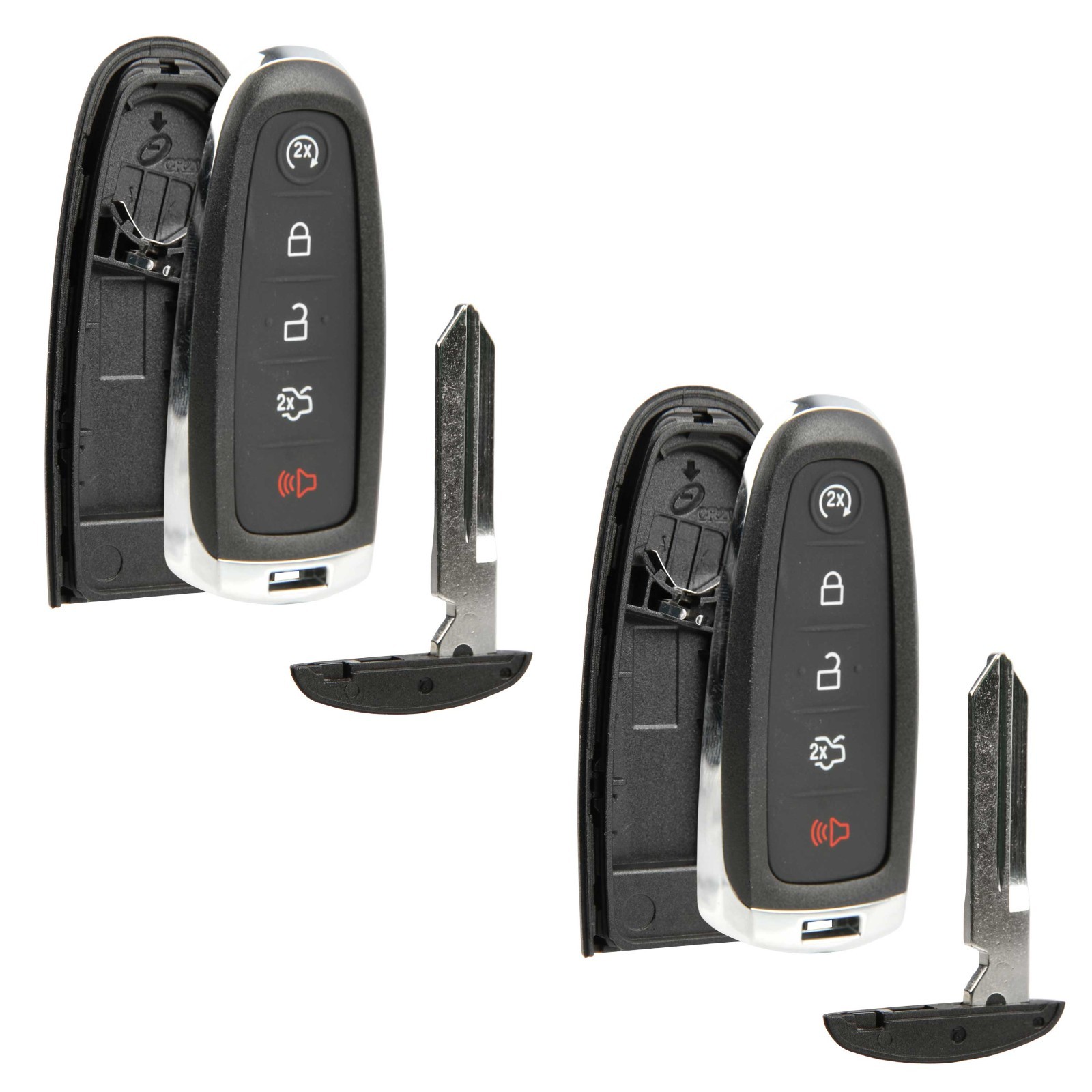 2x New Just the Case Keyless Entry Remote Key Fob Shell for M3N5WY8609 SMRT