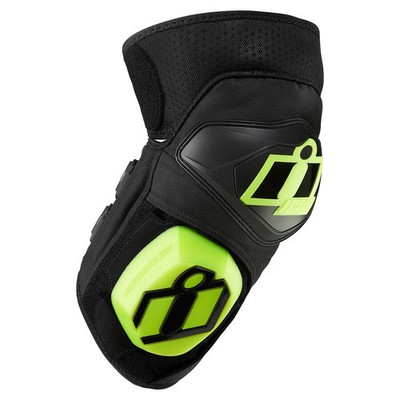 ICON Cloverleaf 2 CE Knee Sliders - Black, Small - X-Large