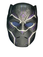 Black Panther Play Mask Halloween Costume replacement Mask ONLY