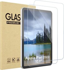 Screen Protector 2 Pack for iPad 10 Gen 10.9 inch, Ultra Thin, Scratch Resistant