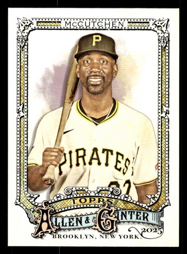 2025 Topps Allen & Ginter #137 Andrew McCutchen | Baseball Card