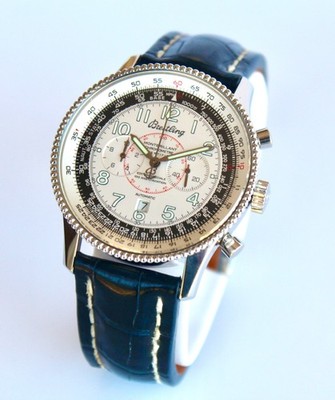 BREITLING Watch A35330 MONTBRILLANT 1903 FLYBACK CHRONOGRAPH, BLUE