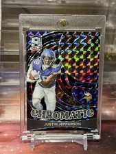 2023 Panini Spectra - Chromatic Justin Jefferson #CH-13 Interstellar Prizm /50