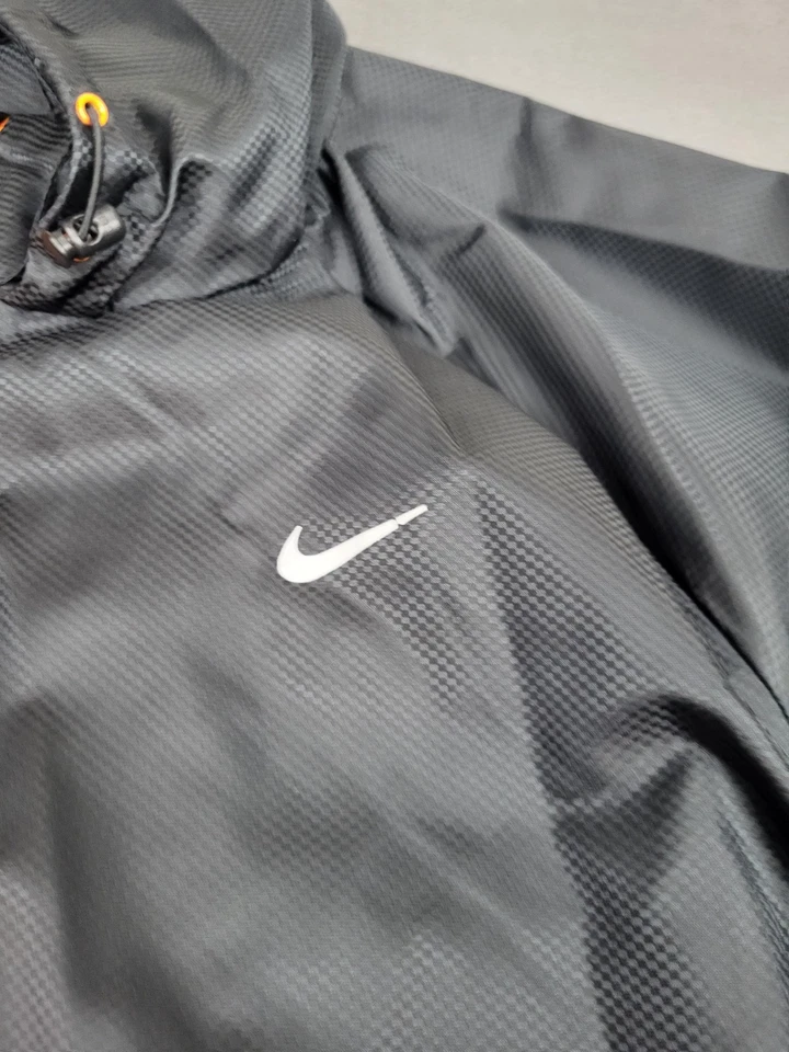 Nike Storm Fit Active Jacket Mens 2XL 2 ply Hooded Full Zip Cinch Vented Back - Image 3 of 4