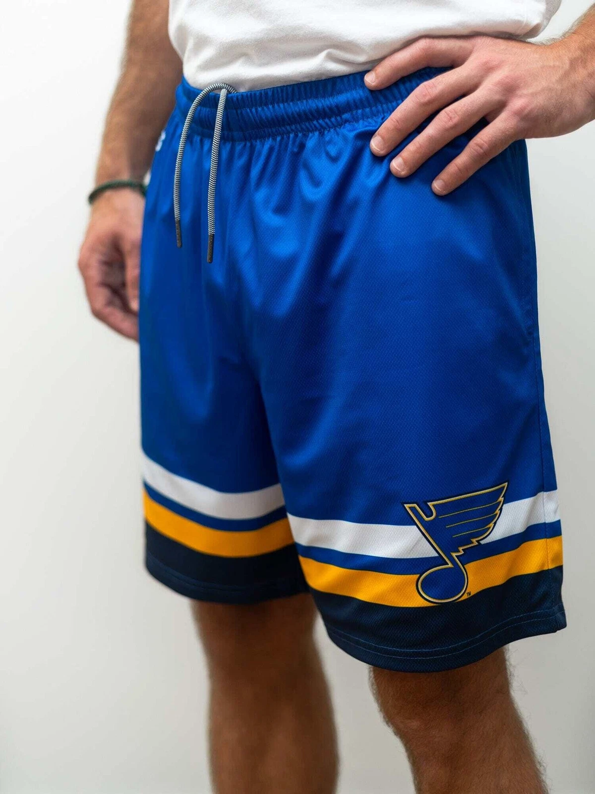 St. Louis Blues Mesh Hockey Shorts, Gift for Fan