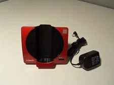 Vtech CS6919-16 RED Main Base Phone System w/ AC Power Supply