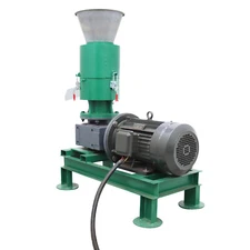 3-phase 60KG/h Biomass Processing Pellet Machine Wood Pellet Machine 220V 8mm